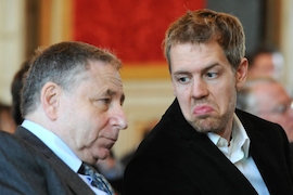 Jean Todt & Sebastian Vettel