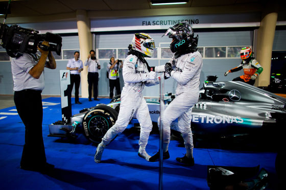 Hamilton & Rosberg