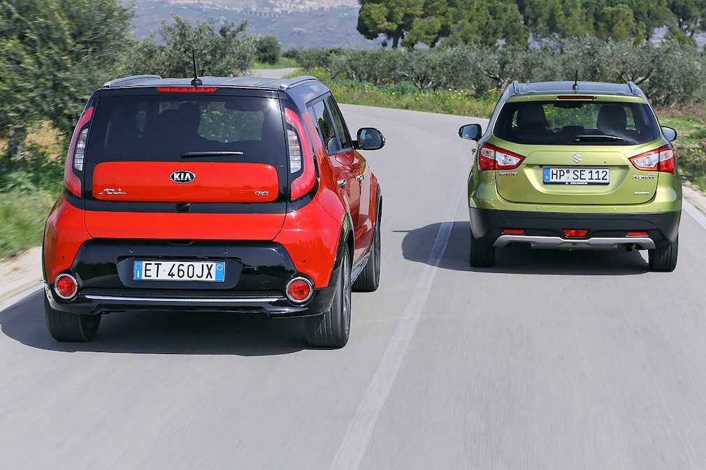 Kia Soul CRDi Suzuki SX4 S-Cross