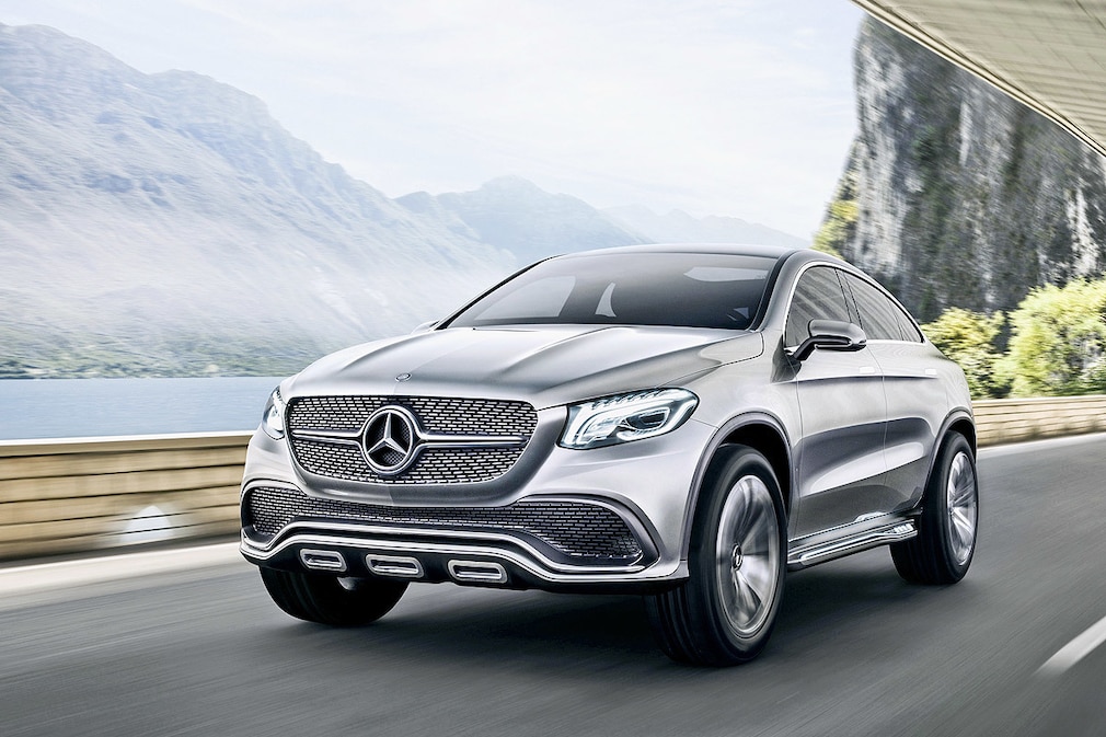 Mercedes Concept Coupé SUV: Peking Auto Show 2014
