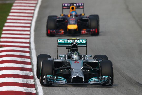 Mercedes & Red Bull