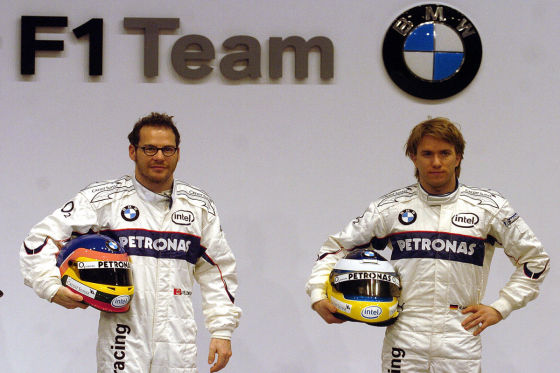 Jacques Villeneuve & Nick Heidfeld