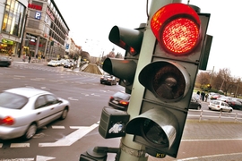 Rotlichtverstöße von Radfahrern