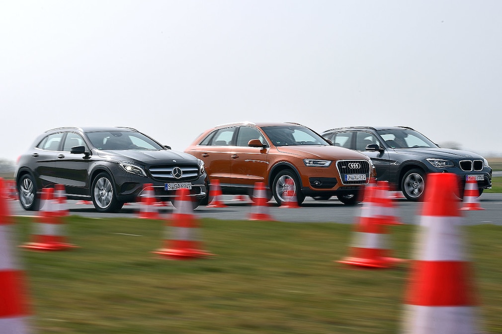 Mercedes GLA, Audi Q3, BMW X1