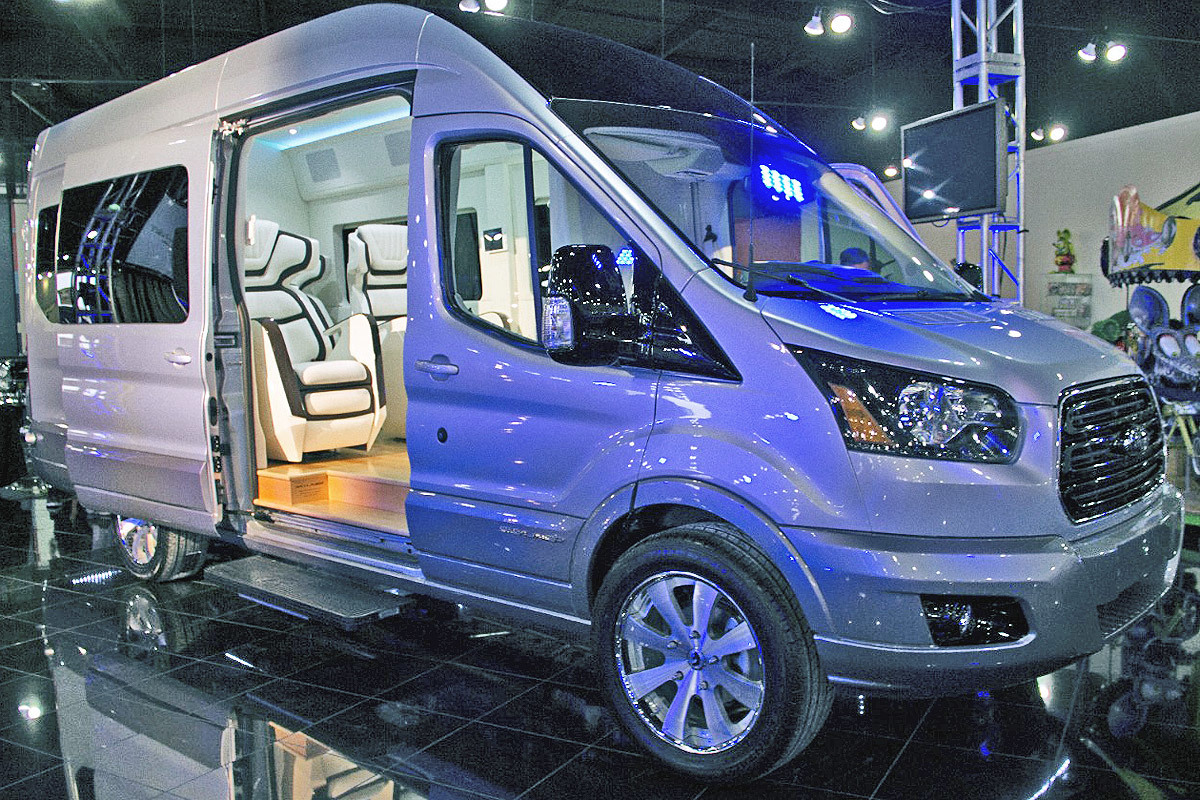 Ford Transit Skyliner Concept New York Auto Show 2014 AUTO BILD