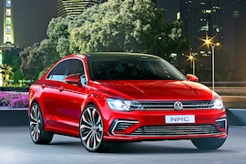 VW New Midsize Coupé Studie: Peking 2014