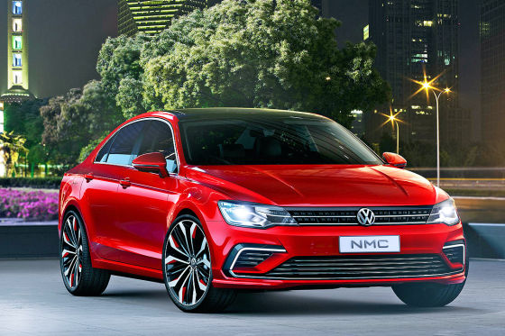 VW New Midsize Coupé Studie: Peking 2014