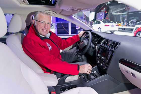 VW Jetta New York Auto Show 2014: Sitzprobe