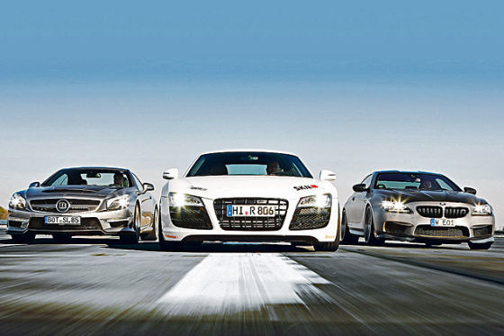 Brabus SL 850 SKN R8 V10 X-Treme² Manhart MH6 700