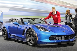 Chevrolet Corvette Z06 Cabrio Sitzprobe