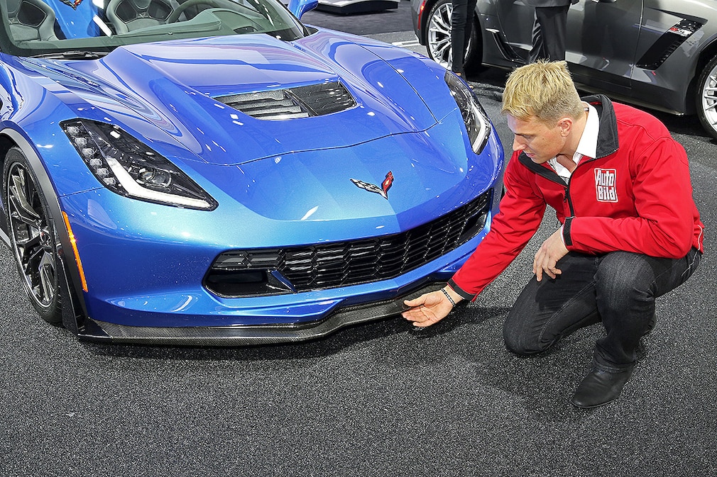 Chevrolet Corvette Z06 Cabrio Sitzprobe