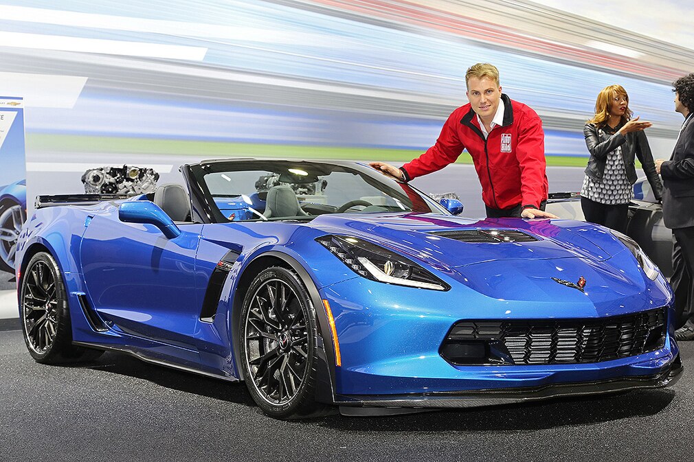 Chevrolet Corvette Z06 Cabrio Sitzprobe