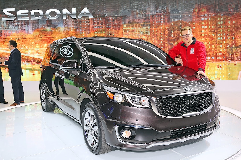 Kia Sedona/Carnival: Sitzprobe