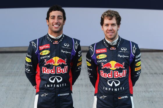 Daniel Ricciardo & Sebastian Vettel
