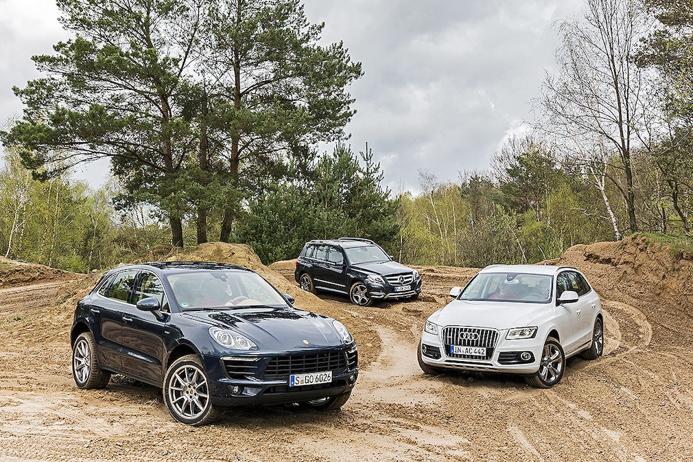 Audi Q5 Mercedes GLK Porsche Macan