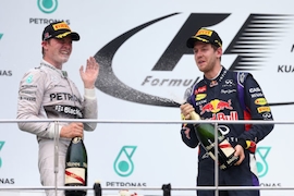 Rosberg & Vettel
