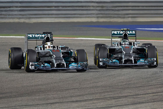 Hamilton & Rosberg