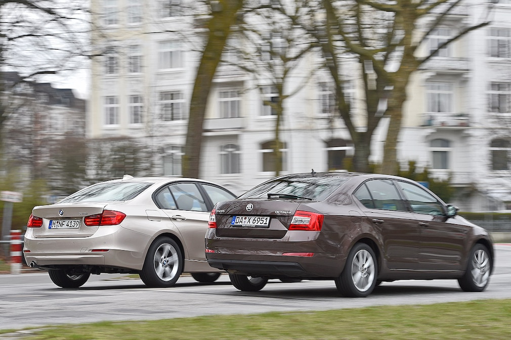BMW 316i Skoda Octavia 1.4 TSI