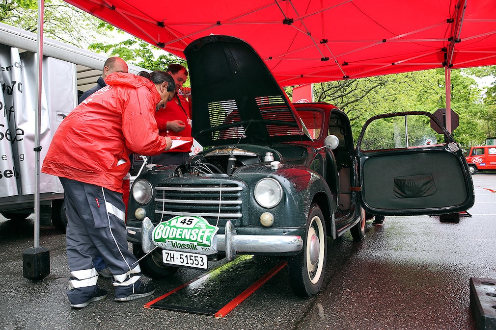 32 Technische Abnahme Bodensee Klassik 2014 Mittwoch