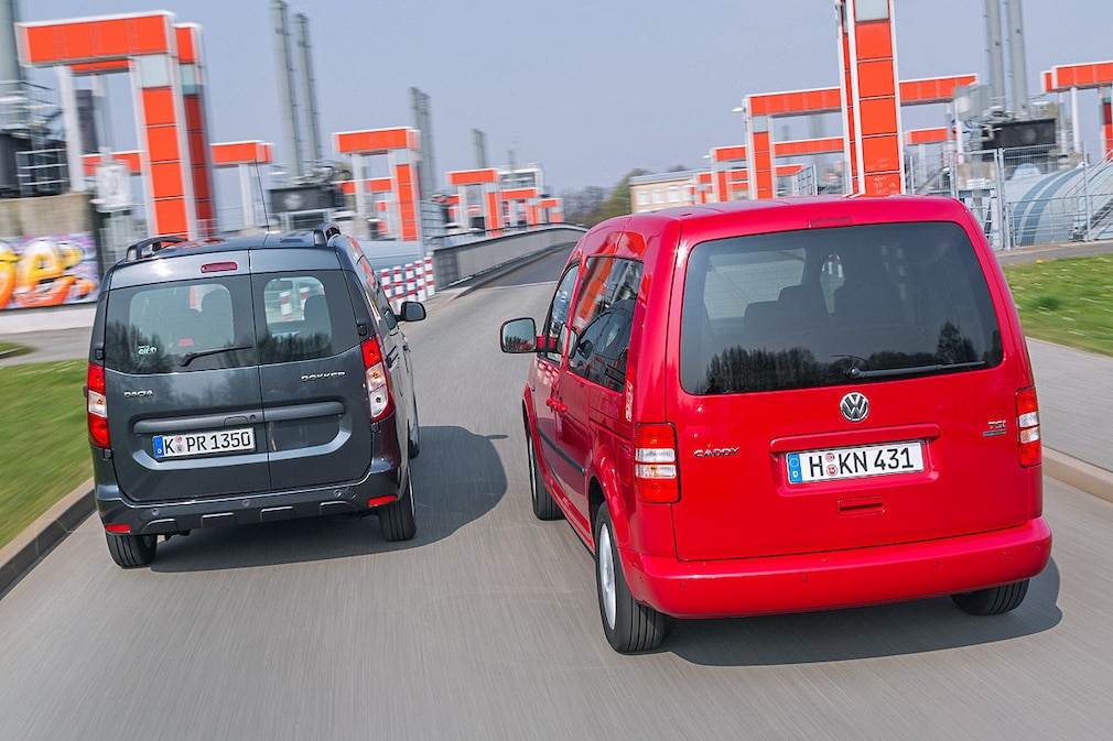Dacia Dokker VW Caddy
