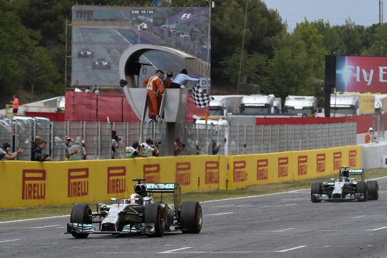 Lewis Hamilton & Nico Rosberg