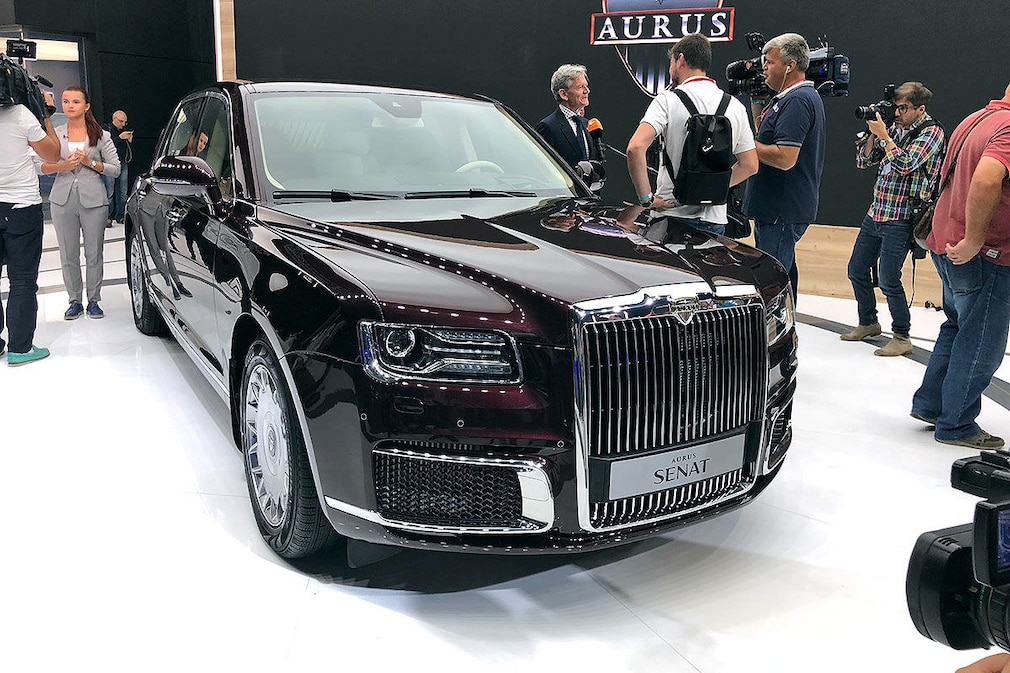 Aurus Senat Cabrio: Offener russischer Luxusliner