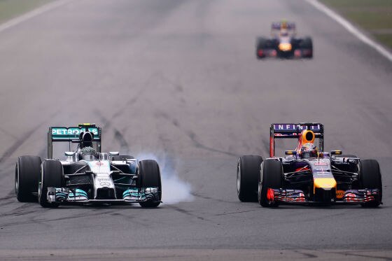 Mercedes & Red Bull