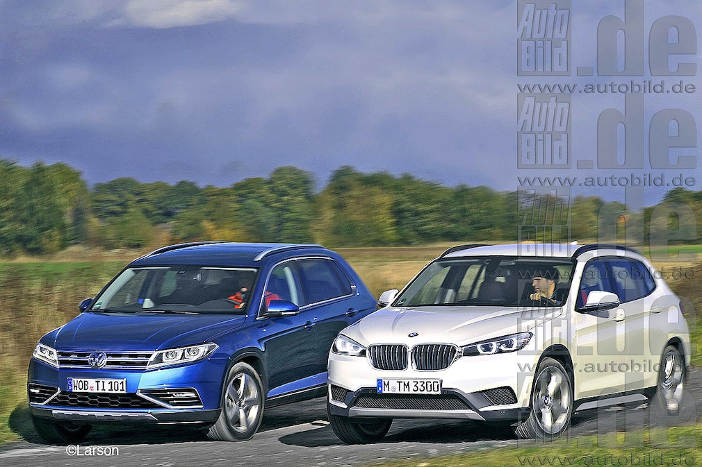 BMW X1 VW Tiguan