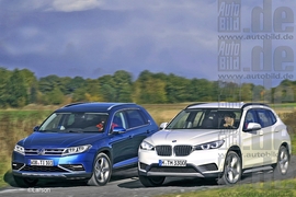 BMW X1 VW Tiguan