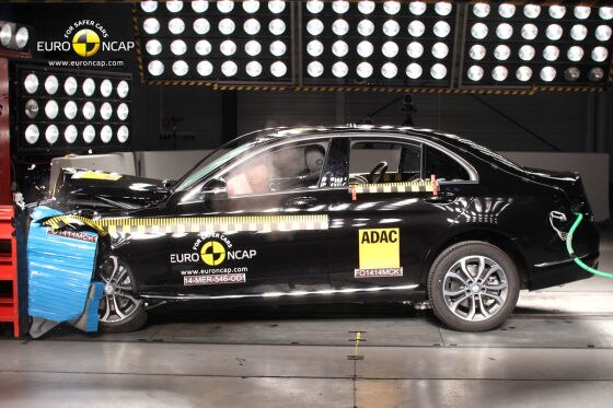 Euro NCAP Crashtest Mai 2014: Mercedes C-Klasse