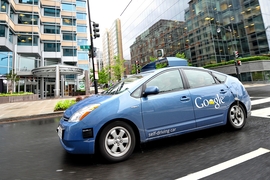 Selbstfahrendes Auto von Google