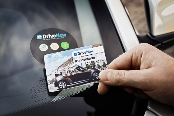 DriveNow: Mitgliedsausweis