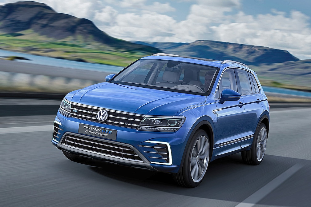 VW Tiguan Concept GTE !!! SPERRFRIST 14.September.2015 16:00 Uhr !!!