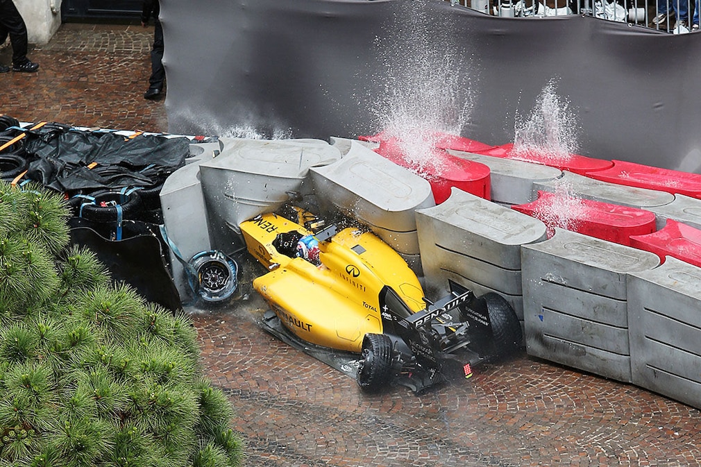 Formel 1: Monaco-Unfälle