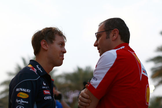 Vettel & Domenicali