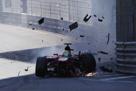 Massa-Crash in Monaco