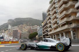 Mercedes in Monaco