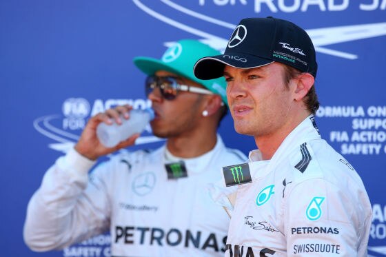 Rosberg & Hamilton
