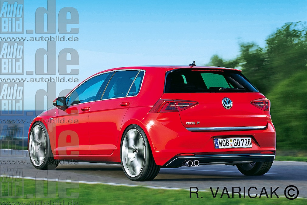 VW Golf VIII !!!Illustration!!!