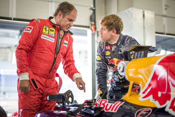 Vettel & Berger