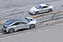 BMW i8 Porsche 911