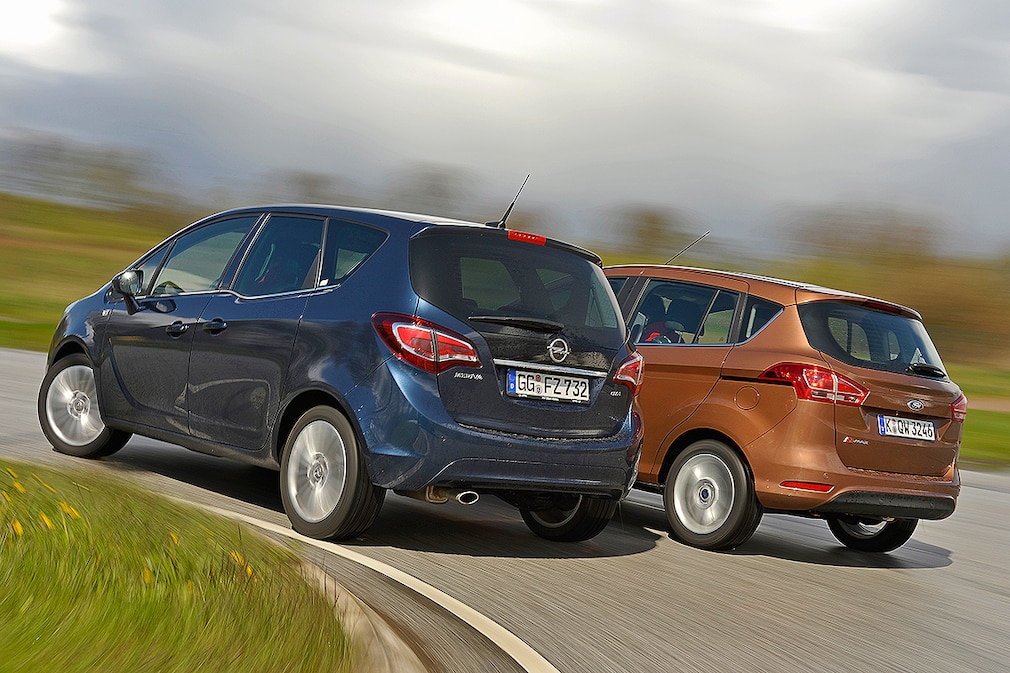 Opel Meriva 1.6 CDTI Ford B-Max 1.6 TDCi