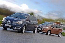 Ford B-Max Opel Meriva