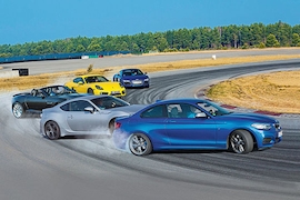 Audi R8 V10 Plus BMW M 335i Jaguar F-Type V8 S Porsche Cayman S Toyota GT 86