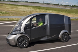 Elektrischer Lieferwagen der RWTH Aachen