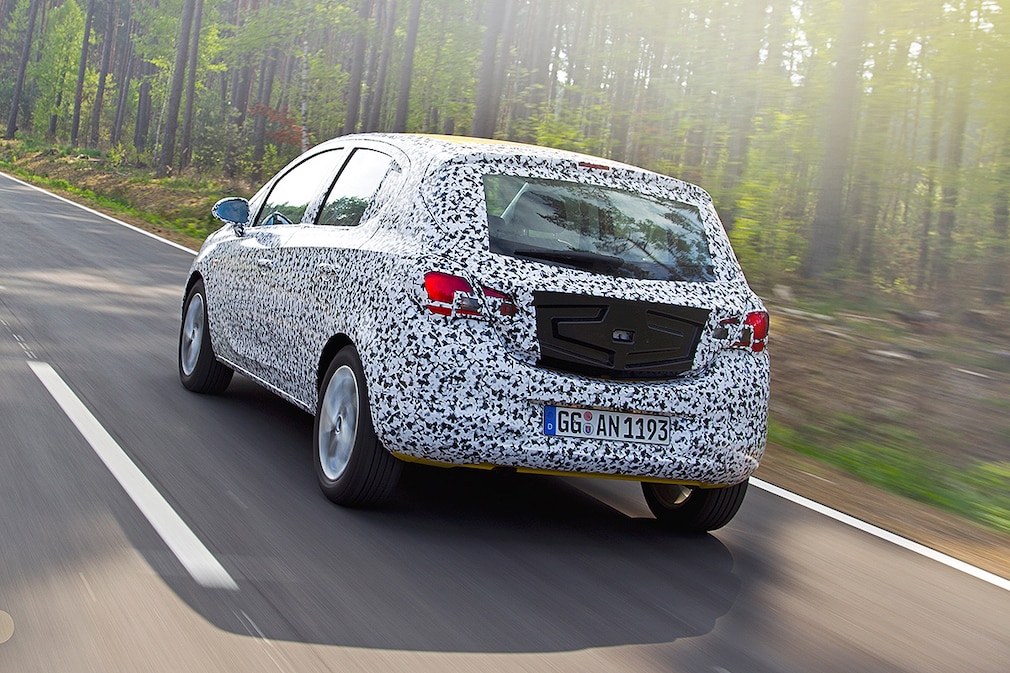 Erlkönig Opel Corsa !!!Sperrfrist!!!