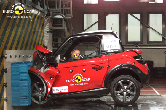 So crashen Twizy und Co