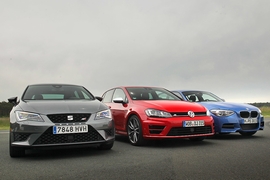 Seat Leon Cupra BMW M 135i VW Golf R