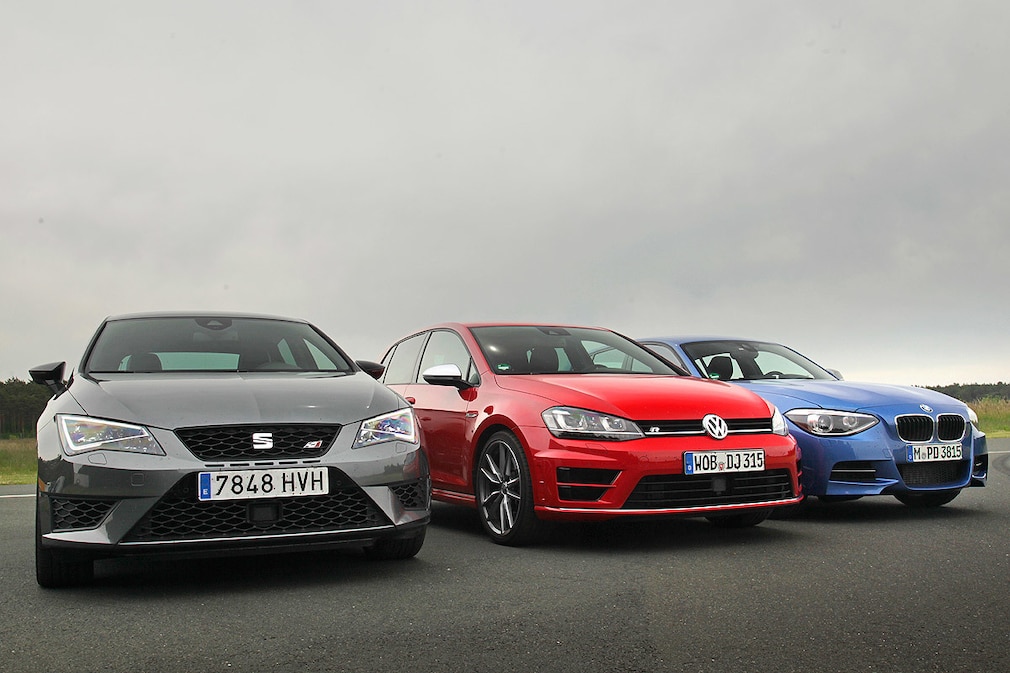 Seat Leon Cupra BMW M 135i VW Golf R