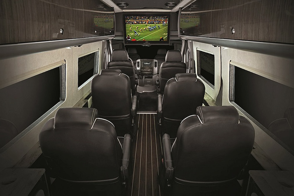 Mercedes Airstream Autobahn luxury passenger van